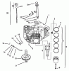 Toro 72108 (270-H) - 270-H Lawn and Garden Tractor, 2000 (200000001-200999999) Ersatzteile CRANKCASE
