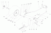 Toro 72108 (270-H) - 270-H Lawn and Garden Tractor, 2000 (200000001-200999999) Ersatzteile FRONT AXLE ASSEMBLY
