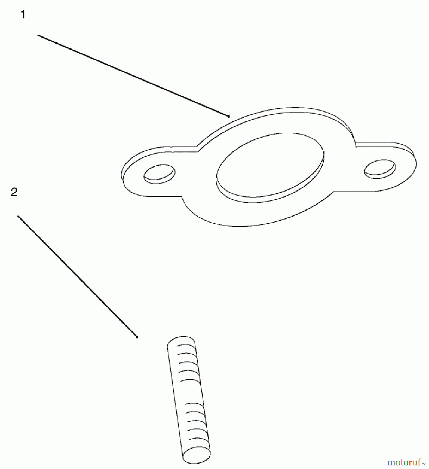 Toro Neu Mowers, Lawn & Garden Tractor Seite 1 72108 (270-H) - Toro 270-H Lawn and Garden Tractor, 2002 (220000001-220999999) EXHAUST-KOHLER CV20S-PS65531 AND PS65532