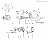Toro 72110 (270-H) - 270-H Lawn and Garden Tractor, 1996 (6900001-6999999) Ersatzteile STARTING SYSTEM
