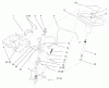 Toro 72110 (270-H) - 270-H Lawn and Garden Tractor, 1996 (6900001-6999999) Ersatzteile STEERING WHEEL AND TILT