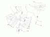 Toro 72110 (270-H) - 270-H Lawn and Garden Tractor, 1997 (7900001-7999999) Ersatzteile STEERING WHEEL AND TILT