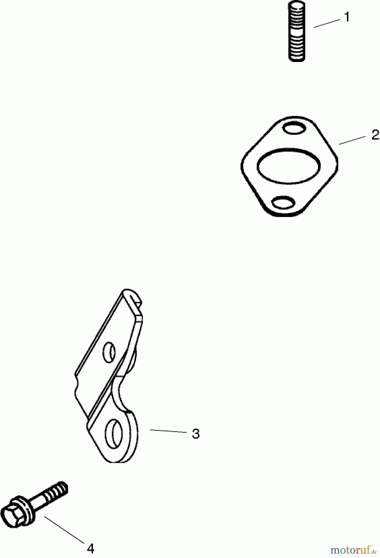 Toro Neu Mowers, Lawn & Garden Tractor Seite 1 72200 (410) - Toro 410 Garden Tractor, 2005 (250000001-250999999) EXHAUST ASSEMBLY KOHLER CV460S-26518