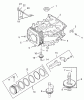 Toro 72200 (416XT) - 416XT Garden Tractor, 2003 (230000001-230999999) Ersatzteile GROUP 2-CRANKCASE ASSEMBLY