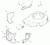 Toro 72200 (416XT) - 416XT Garden Tractor, 2003 (230000001-230999999) Ersatzteile GROUP 6-BLOWER HOUSING ASSEMBLY