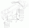Toro 72200 (416XT) - 416XT Garden Tractor, 2003 (230000001-230999999) Ersatzteile HYDRO DRIVE ASSEMBLY