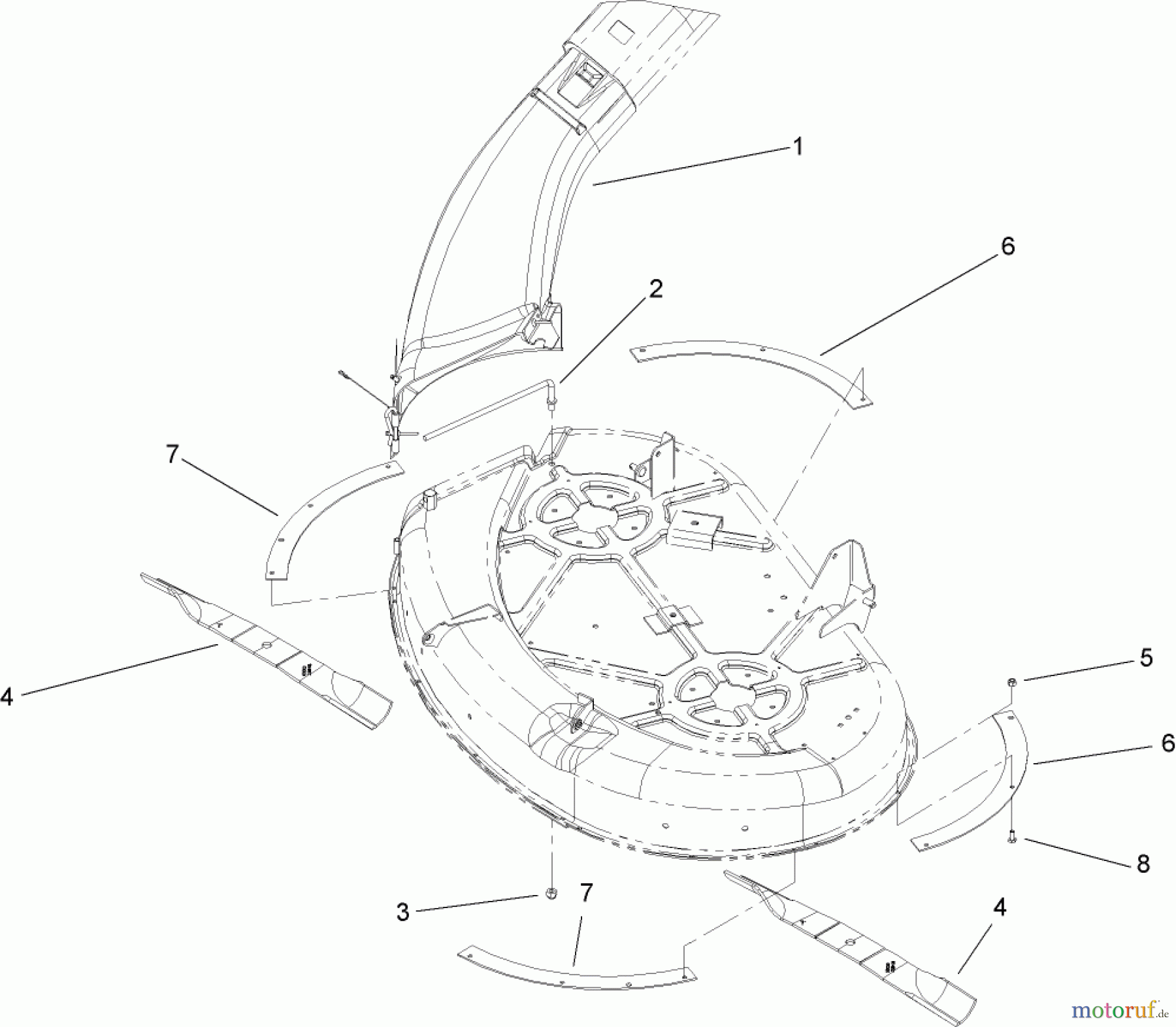  Toro Neu Accessories, Mower 79214 - Toro 42