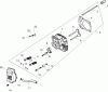Toro 72200 (416XT) - 416XT Garden Tractor, 2004 (240000001-240999999) Ersatzteile HEAD/VALVE/BREATHER ASSEMBLY KOHLER VS460S-26518