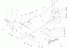 Toro 72200 (416XT) - 416XT Garden Tractor, 2004 (240000001-240999999) Ersatzteile HYDRO CONTROL ASSEMBLY