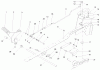 Toro 72201 (417XT) - 417XT Garden Tractor, 2004 (240000001-240999999) Ersatzteile HYDRO CONTROL ASSEMBLY