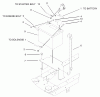 Toro 72202 (419XT) - 419XT Garden Tractor, 2003 (230000001-230999999) Ersatzteile BATTERY ASSEMBLY