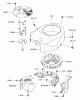 Toro 72202 (419XT) - 419XT Garden Tractor, 2003 (230000001-230999999) Ersatzteile COOLING EQUIPMENT ASSEMBLY KAWASAKI FH580V-AS06