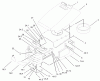 Toro 72202 (419XT) - 419XT Garden Tractor, 2003 (230000001-230999999) Ersatzteile HOOD AND GRILL ASSEMBLY