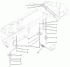 Toro 72202 (419XT) - 419XT Garden Tractor, 2003 (230000001-230999999) Ersatzteile HYDRO DRIVE ASSEMBLY