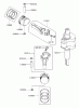 Toro 72202 (419XT) - 419XT Garden Tractor, 2003 (230000001-230999999) Ersatzteile PISTON / CRANKSHAFT ASSEMBLY KAWASAKI FH580V-AS06