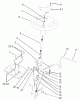 Toro 72202 (419XT) - 419XT Garden Tractor, 2003 (230000001-230999999) Ersatzteile STEERING WHEEL AND TILT ASSEMBLY