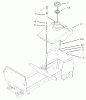 Toro 72202 (419XT) - 419XT Garden Tractor, 2004 (240000001-240999999) Ersatzteile FUEL TANK ASSEMBLY