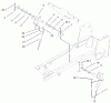Toro 72202 (419XT) - 419XT Garden Tractor, 2004 (240000001-240999999) Ersatzteile MANUAL LIFT LEVER ASSEMBLY