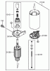 Toro 72202 (419XT) - 419XT Garden Tractor, 2004 (240000001-240999999) Ersatzteile STARTER ASSEMBLY  KAWASAKI FH580V-BS06