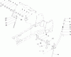 Toro 72211 (417XT) - 417XT Garden Tractor, 2004 (240000001-240999999) Ersatzteile MANUAL LIFT LEVER ASSEMBLY