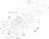 Toro 72211 (420) - 420 Garden Tractor, 2006 (260000001-260999999) Ersatzteile HOOD AND GRILL ASSEMBLY