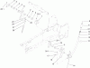 Toro 72211 (420) - 420 Garden Tractor, 2006 (260000001-260999999) Ersatzteile MANUAL LIFT LEVER ASSEMBLY