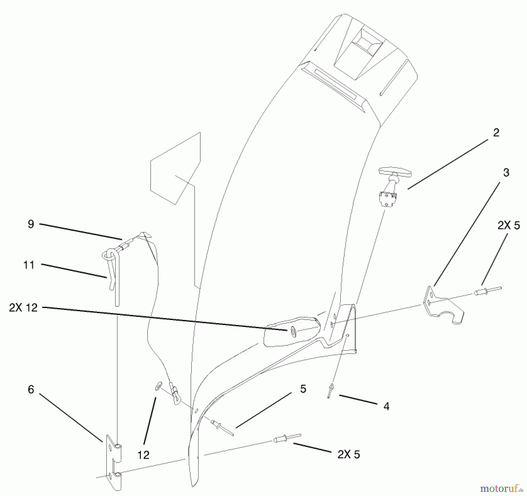 Toro Neu Accessories, Mower 79215 - Toro 38