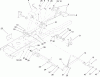 Toro 72212 (419XT) - 419XT Garden Tractor, 2004 (240000001-240999999) Ersatzteile ELECTRIC LIFT ASSEMBLY