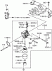 Toro 72212 (430) - 430 Garden Tractor, 2006 (260000001-260999999) Ersatzteile CARBURETOR ASSEMBLY KAWASAKI FH580V-DS06