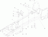Toro 72212 (430) - 430 Garden Tractor, 2006 (260000001-260999999) Ersatzteile FRAME ASSEMBLY