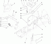 Toro 72212 (430) - 430 Garden Tractor, 2006 (260000001-260999999) Ersatzteile HOODSTAND AND FIREWALL ASSEMBLY