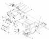 Toro 73363 (312-8) - 312-8 Garden Tractor, 1996 (6900001-6999999) Ersatzteile BRAKE