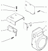 Toro 73363 (312-8) - 312-8 Garden Tractor, 1997 (7900001-7999999) Ersatzteile BAFFLES AND SHROUDS