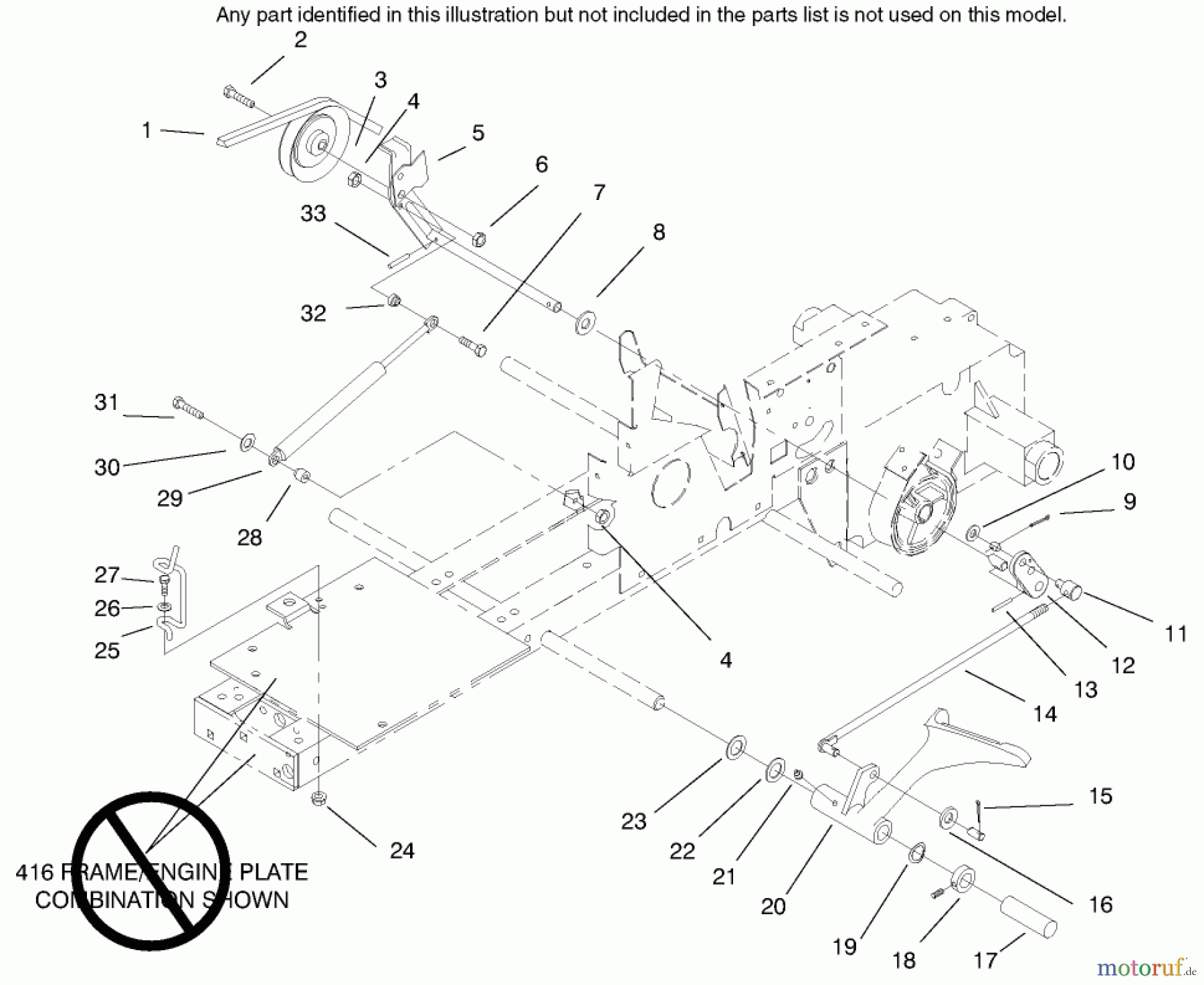  Toro Neu Mowers, Lawn & Garden Tractor Seite 1 73363 (312-8) - Toro 312-8 Garden Tractor, 1997 (7900001-7999999) CLUTCH