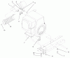 Toro 73363 (312-8) - 312-8 Garden Tractor, 1997 (7900001-7999999) Ersatzteile ENGINE ASSEMBLY