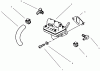 Toro 73363 (312-8) - 312-8 Garden Tractor, 1997 (7900001-7999999) Ersatzteile FUEL PUMP