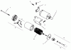 Toro 73363 (312-8) - 312-8 Garden Tractor, 1997 (7900001-7999999) Ersatzteile STARTER