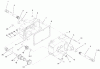 Toro 73363 (312-8) - 312-8 Garden Tractor, 1997 (7900001-7999999) Ersatzteile TRANSMISSION 8-SPEED 4 PINION #1
