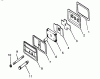 Toro 73380 (312-8) - 312-8 Garden Tractor, 1993 (3900001-3999999) Ersatzteile BREATHER AND VENT