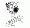 Toro 73380 (312-8) - 312-8 Garden Tractor, 1993 (3900001-3999999) Ersatzteile ENGINE, KOHLER