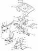 Toro 73380 (312-8) - 312-8 Garden Tractor, 1993 (3900001-3999999) Ersatzteile FENDER AND SUPPORTS