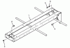 Toro 73380 (312-8) - 312-8 Garden Tractor, 1993 (3900001-3999999) Ersatzteile FRAME
