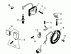 Toro 73380 (312-8) - 312-8 Garden Tractor, 1993 (3900001-3999999) Ersatzteile IGNITION SYSTEM