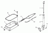 Toro 73380 (312-8) - 312-8 Garden Tractor, 1993 (3900001-3999999) Ersatzteile OIL PAN AND DIPSTICK