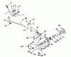 Toro 73380 (312-8) - 312-8 Garden Tractor, 1993 (3900001-3999999) Ersatzteile PTO CLUTCH AND CONTROL