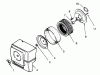 Toro 73400 (314-8) - 314-8 Garden Tractor, 1993 (3900001-3999999) Ersatzteile AIR INTAKE
