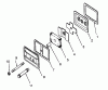 Toro 73400 (314-8) - 314-8 Garden Tractor, 1993 (3900001-3999999) Ersatzteile BREATHER AND VENT