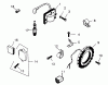 Toro 73400 (314-8) - 314-8 Garden Tractor, 1993 (3900001-3999999) Ersatzteile IGNITION SYSTEM