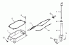 Toro 73400 (314-8) - 314-8 Garden Tractor, 1993 (3900001-3999999) Ersatzteile OIL PAN AND DIPSTICK