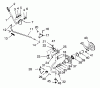 Toro 73400 (314-8) - 314-8 Garden Tractor, 1993 (3900001-3999999) Ersatzteile PTO CLUTCH AND CONTROL